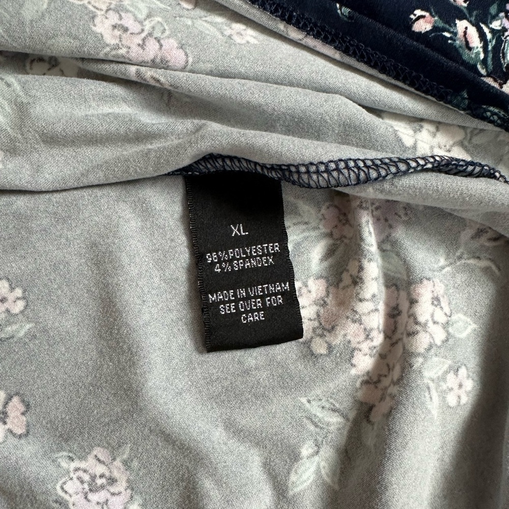 by & by Navy Floral Dress - Picture 6 of 8